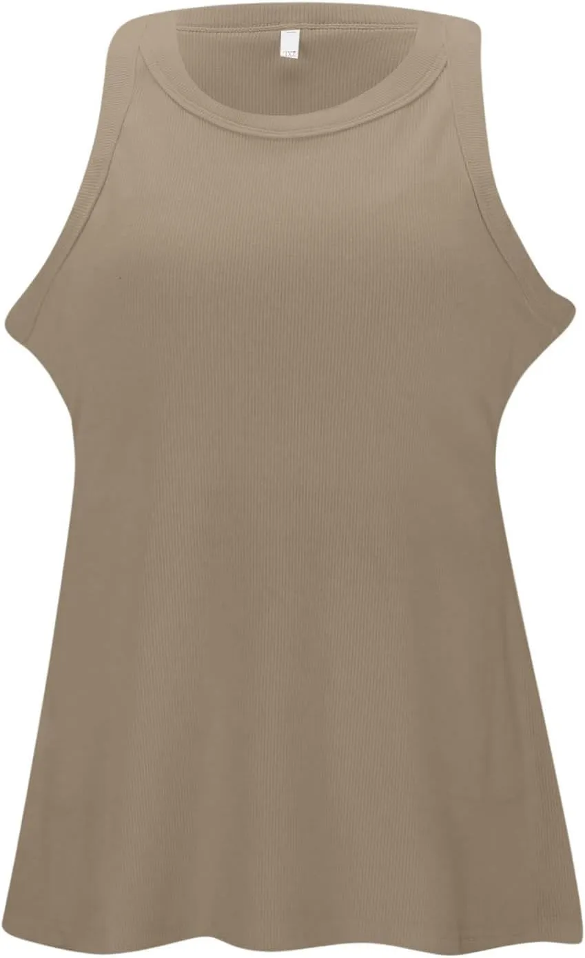 Tank top with Built in Bra for Women Racerback Workout Undershirt Cotton Camisole Workout Sports Padded Cami 2025