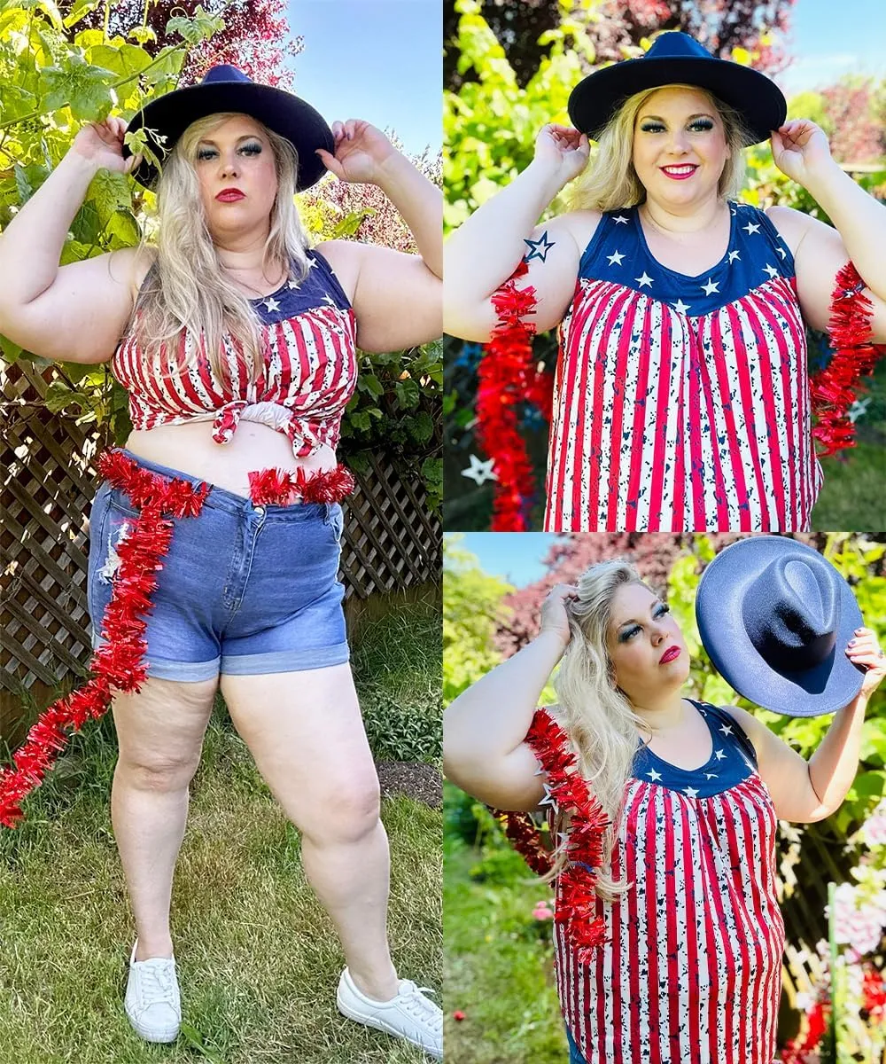 TIYOMI Plus Size Floral Tank Tops for Women Sleeveless Shirts Summer Tunic Tank Tops Flowy Camisoles XL-5XL