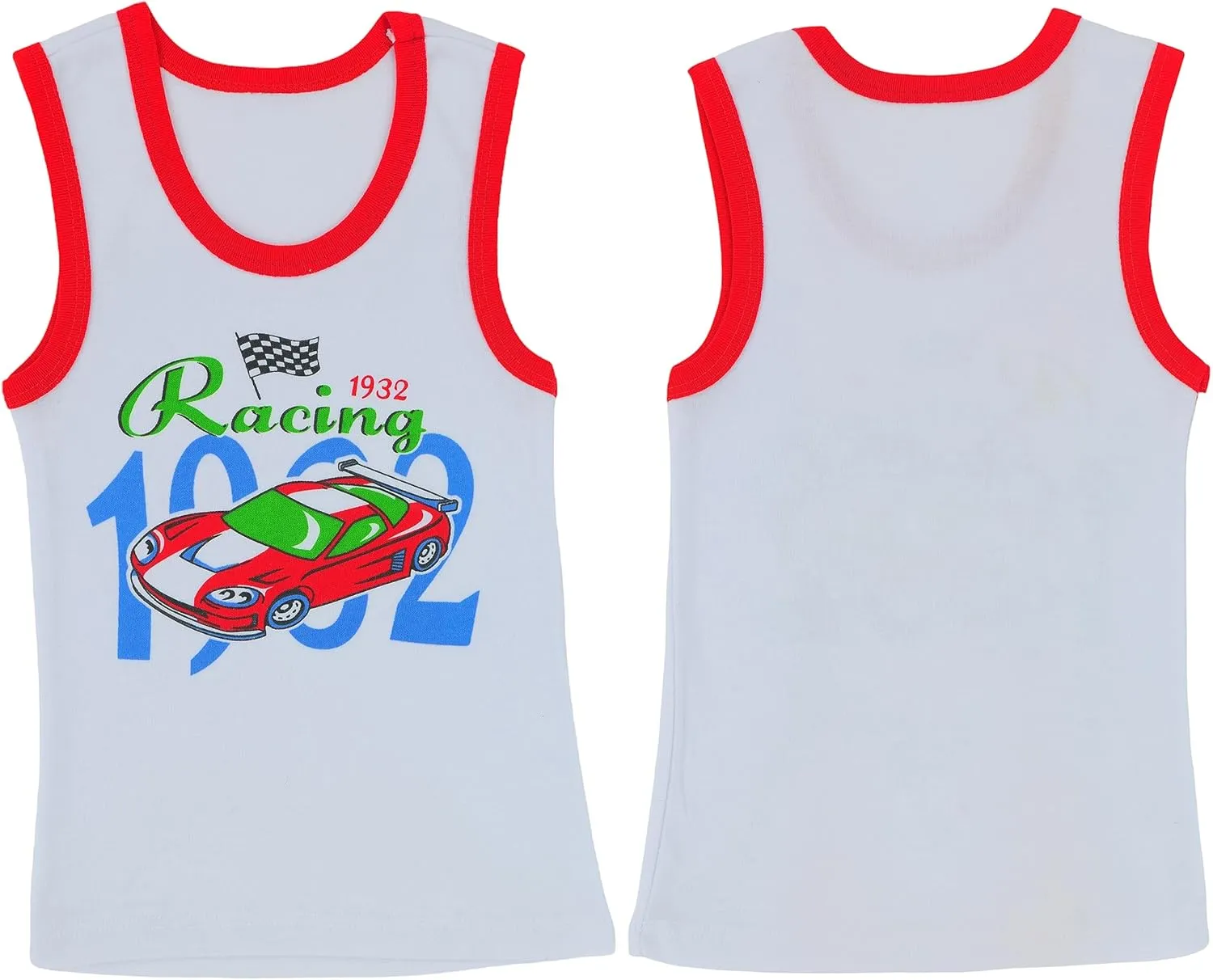 ToBeInStyle Boy's Pack of 4 Tank Tops