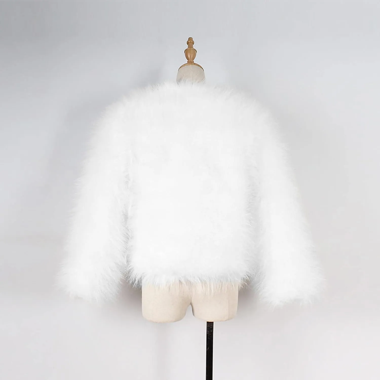 Toddler Girls Faux Fur Jacket Furry Coat Open Front Fur Cardigan Kids Girls Winter Coat Thicken Trendy Shaggy Jacket