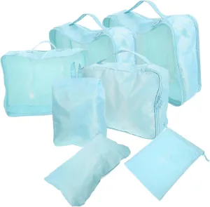 Travel Packing Cubes Set 7pcs Suitcase Organizer Bags Luggage Organizers for Suitcases Packing Set