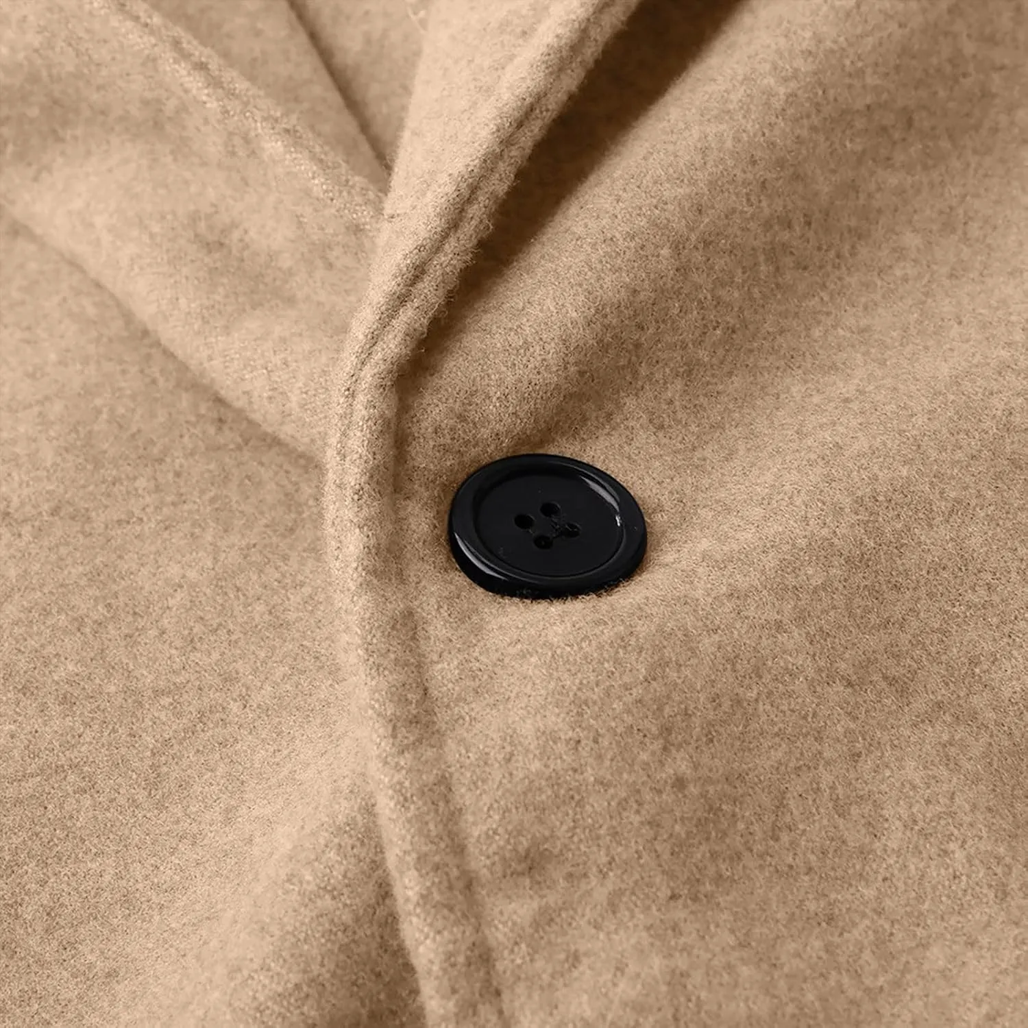 Trench Coat Slim Fit Notch Lapel Long Sleeve Padded Leather Jacket Vintage Thicken Warm Cotton Business Long Jacket