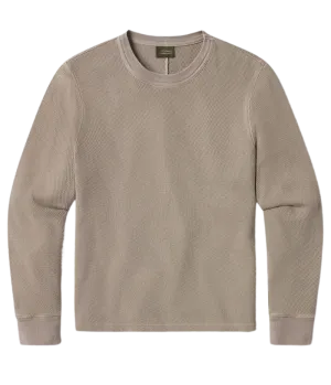 Waffle Crewneck in Pelican