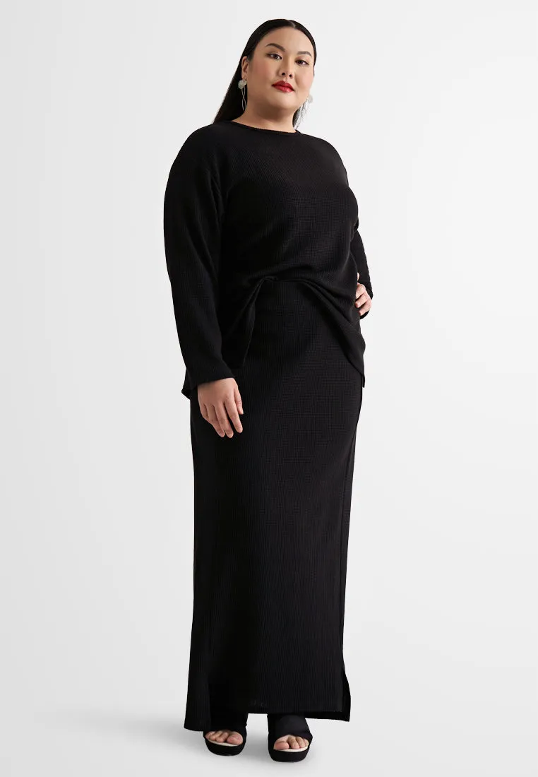 Webster Waffle Casual Relax Top