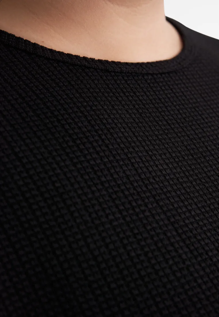 Webster Waffle Casual Relax Top