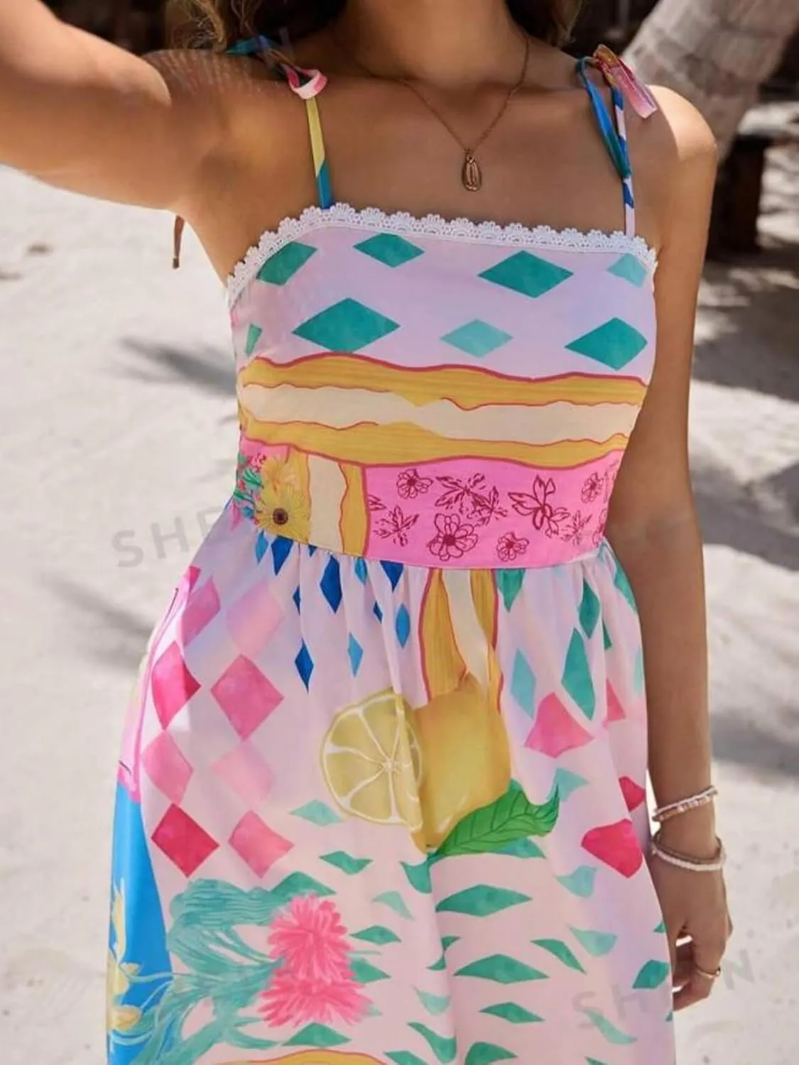 Women Y2k Spaghetti Strap Maxi Dress Boho Floral Print Long Dress Flowy Beach Sundress Summer Streetwear