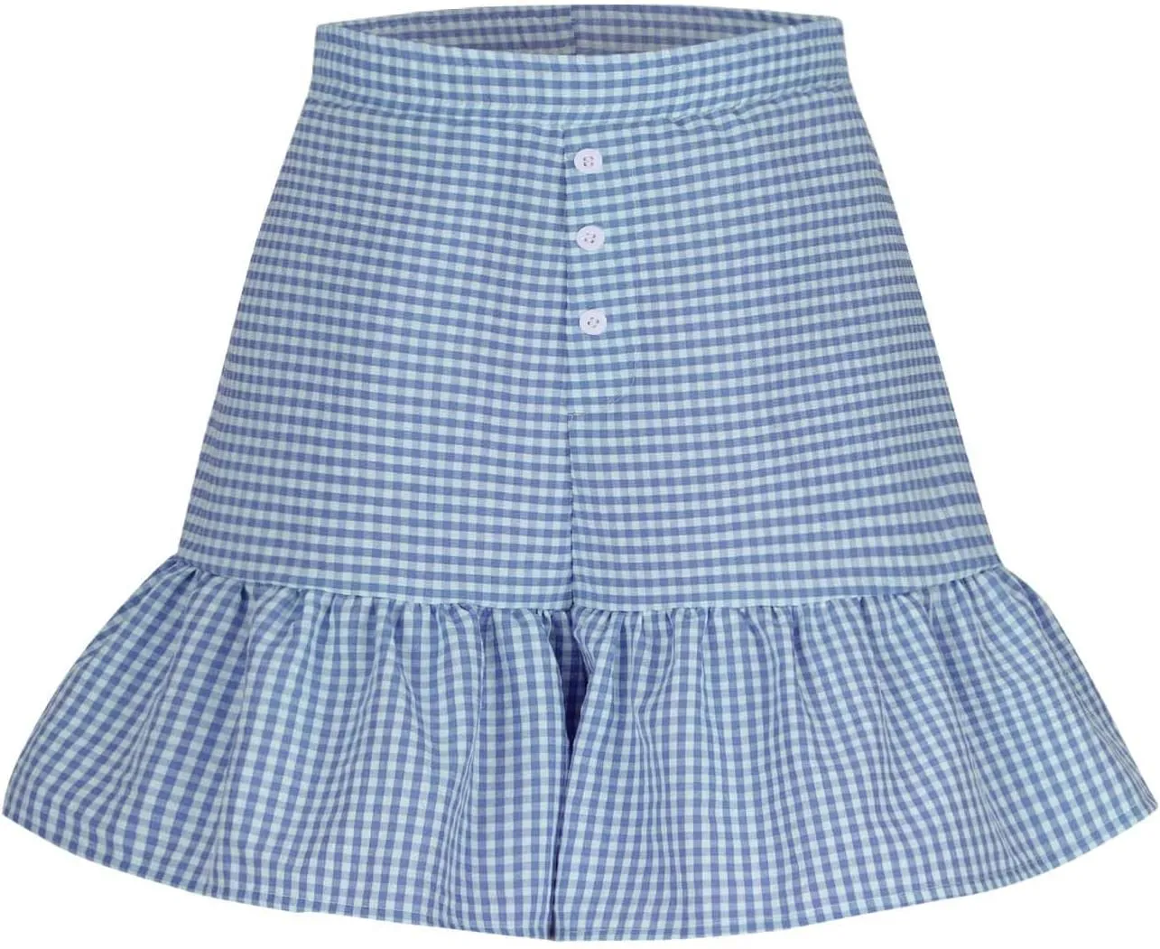 Women's High Waisted Shorts Cute Plaid Print Skirts 2025 Trendy Flowy Elegant Lounge Bottoms Summer Going Out Pants