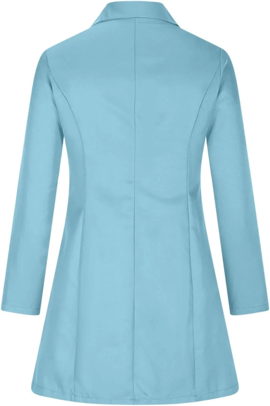 YRAETENM Women's Blazer Dresses Elegant Long Sleeve Double Breasted Lapel Collar Blazer Mini Dress Casual Slim Fit Coat Dress