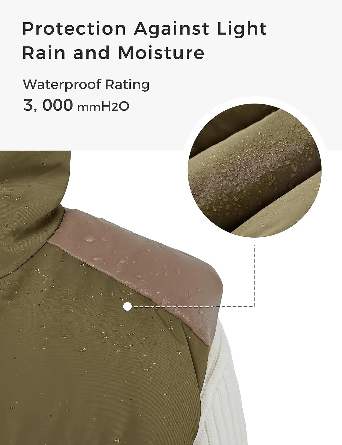 ZSHOW Women's Outerwear Vest Casual Thicken Qulited Winter Puffer Vest Hooded Warm Fleece Jacket