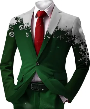 ZYXTIM Mens Floral Tuxedo Jacket Paisley Shawl Lapel Sequin Blazer Suit Dinner Party Prom Wedding Tuxedo Coat Suit Jacket